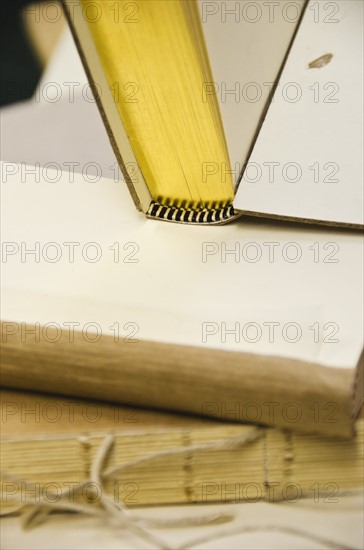 Book binding workshop.