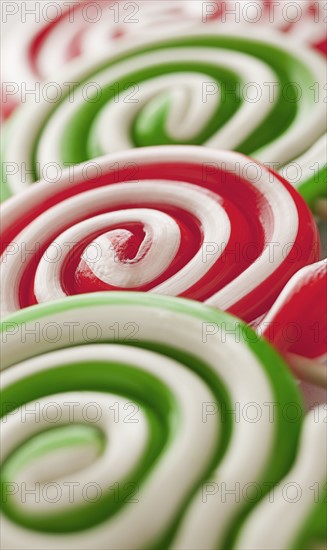 Studio Shot of lollipops. Photo : Mike Kemp