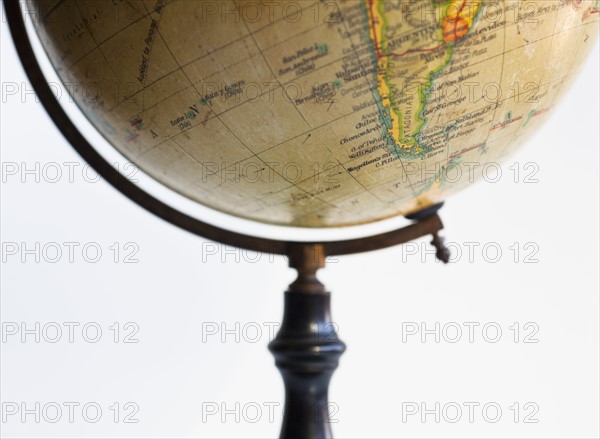 Antique globe.