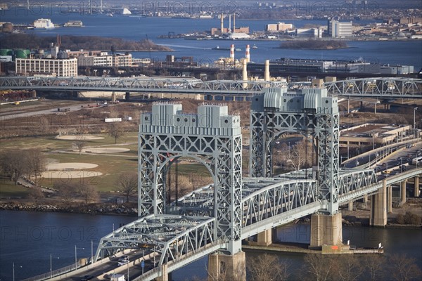 USA, New York State, New York City, Triboro Bridge. Photo : fotog