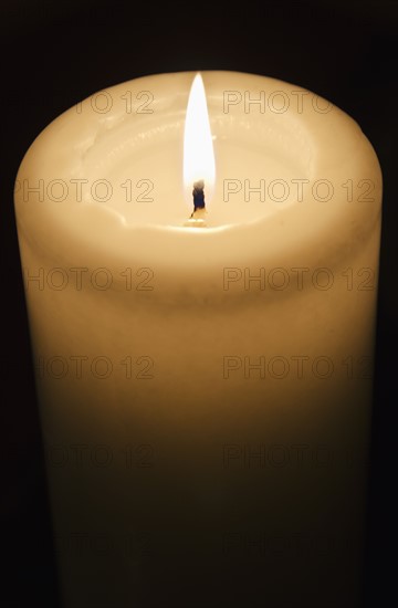 Studio shot of candle.