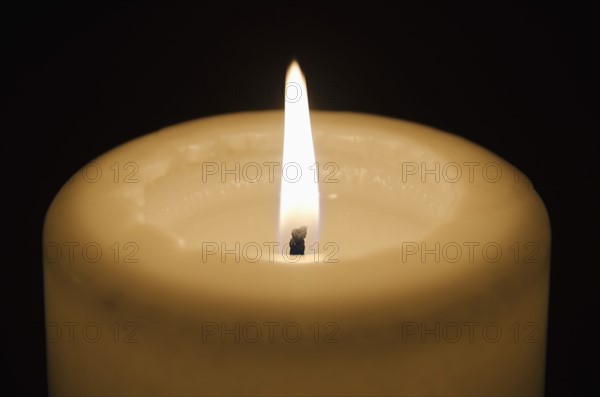 Studio shot of candle.