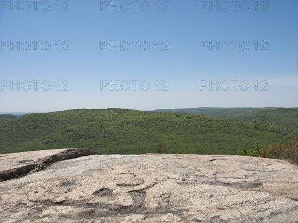 USA, New York State, mountain ridge. Photo : Johannes Kroemer