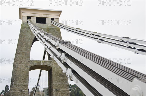 United Kingdom, Bristol, Cliffton Suspension Bridge.