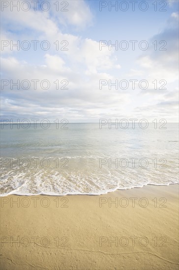 USA, Massachusetts, Empty beach. Photo : Chris Hackett