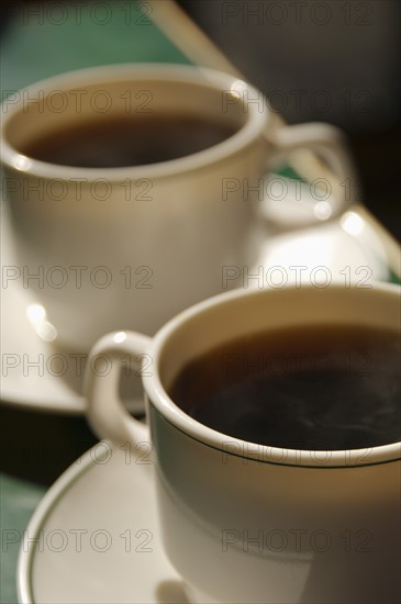 Close up of two coffee cups. Photo: Antonio M. Rosario