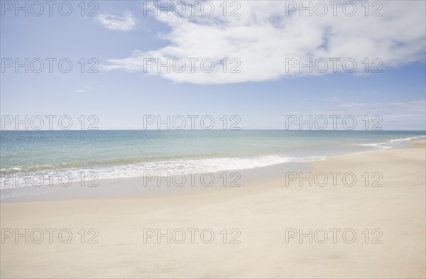 USA, Massachusetts, Empty beach. Photo : Chris Hackett