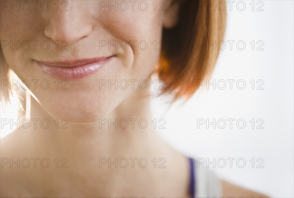 Close-up of woman's lips. Photo : Jamie Grill Photography