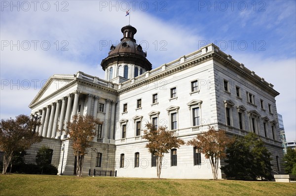 USA, South Carolina, Columbia, State Capitol. Photo : Henryk Sadura