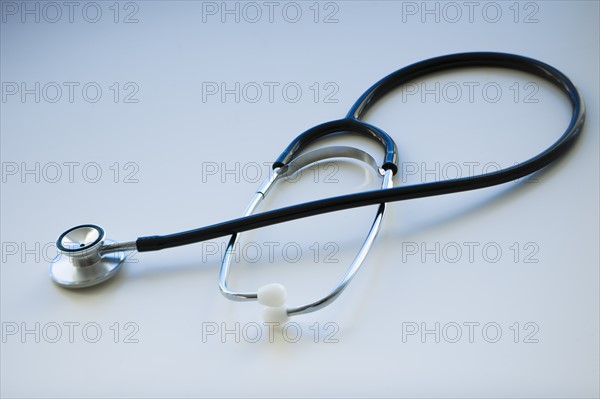 Close up of stethoscope.