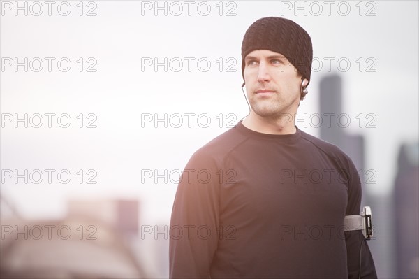 Portrait of man in workout wear. Photo: Take A Pix Media