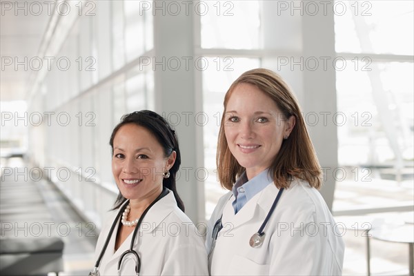 Portrait of female doctors. Photo : Mark Edward Atkinson