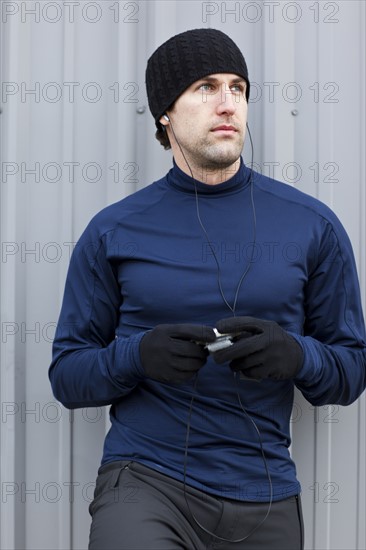 Portrait of man in workout wear. Photo : Take A Pix Media