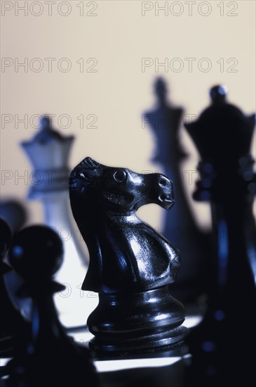 Pawns on chess board. Photo : Antonio M. Rosario