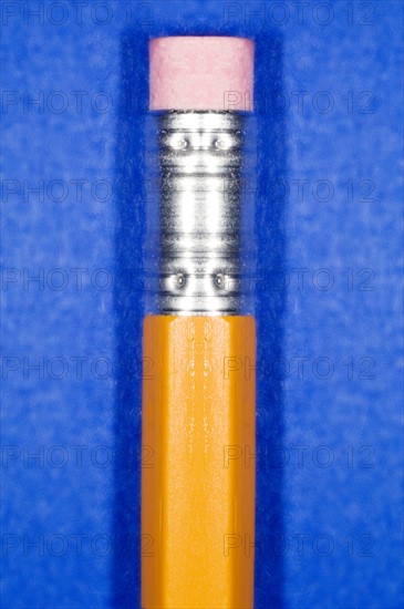 Close-up of pencil with eraser. Photo : Antonio M. Rosario