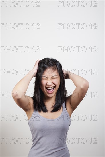 Enthusiastic young woman. Photo : Winslow Productions