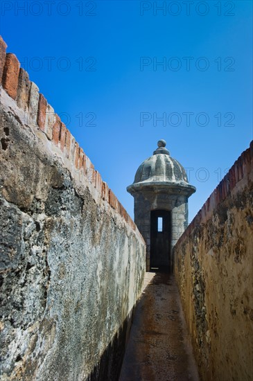 Puerto Rico, Old San Juan, El Morro Fortress.