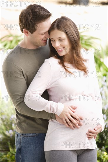 Expecting couple. Photo : Rob Lewine