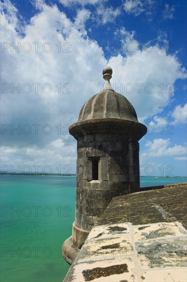 Puerto Rico, Old San Juan, El Morro Fortress.