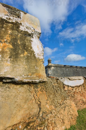 Puerto Rico, Old San Juan, El Morro Fortress.