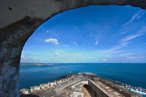 Puerto Rico, Old San Juan, Morro Castle .