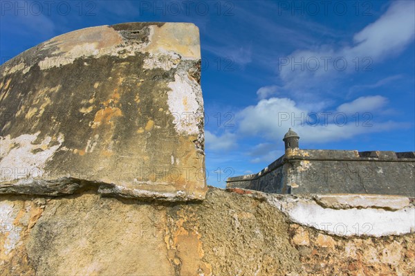 Puerto Rico, Old San Juan, El Morro Fortress.