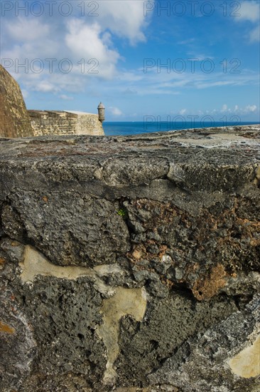 Puerto Rico, Old San Juan, El Morro Fortress.