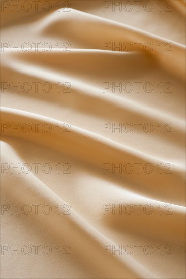 Cream colored silk.