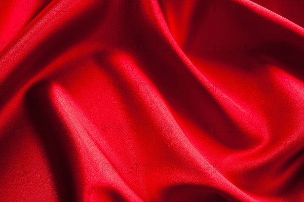 Red silk.