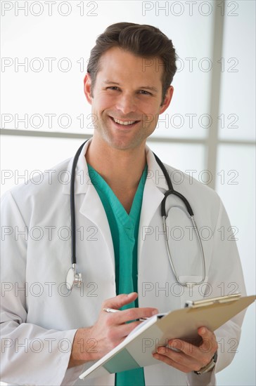 Portrait of male doctor.