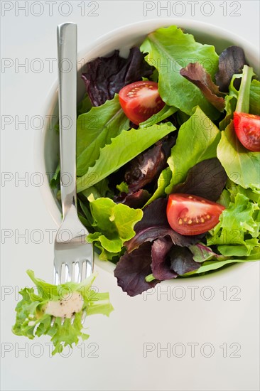 Salad in bowl.