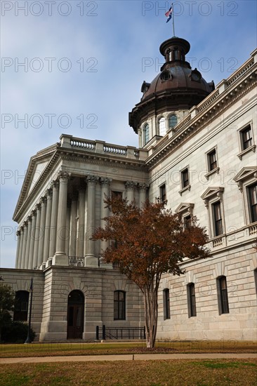 USA, South Carolina, Columbia, State Capitol Building. Photo : Henryk Sadura