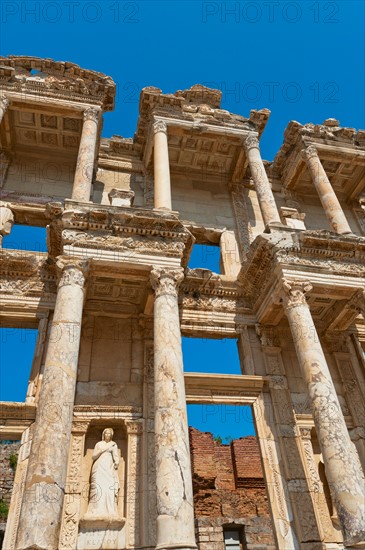 Turkey, Ephesus, Library of Celsus.