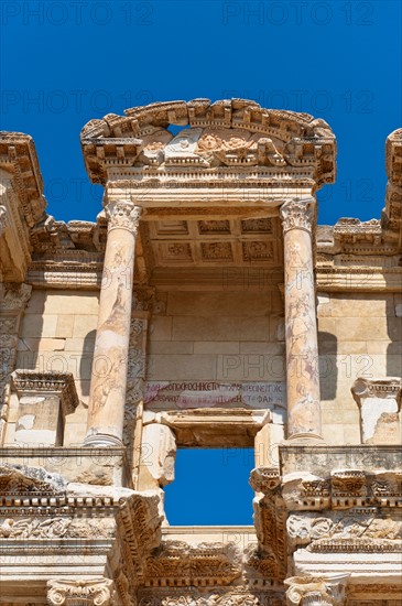 Turkey, Ephesus, Library of Celsus.