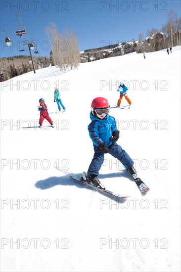 Family Skiing