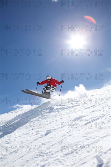 Skiing Action