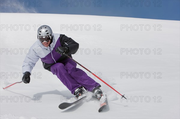 USA, Colorado, Telluride, Downhill skiing. Photo: db2stock