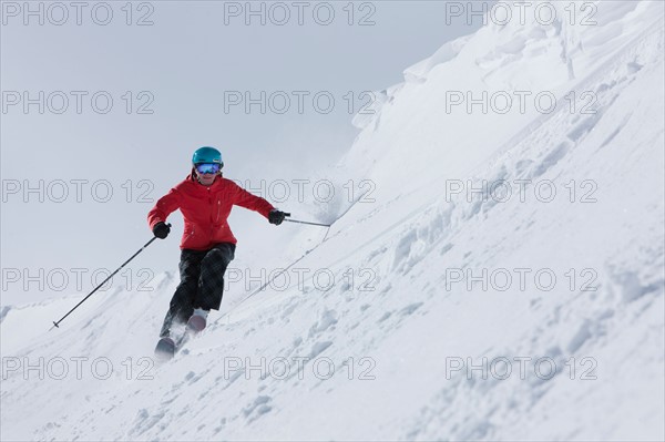 USA, Colorado, Telluride, Downhill skiing. Photo: db2stock