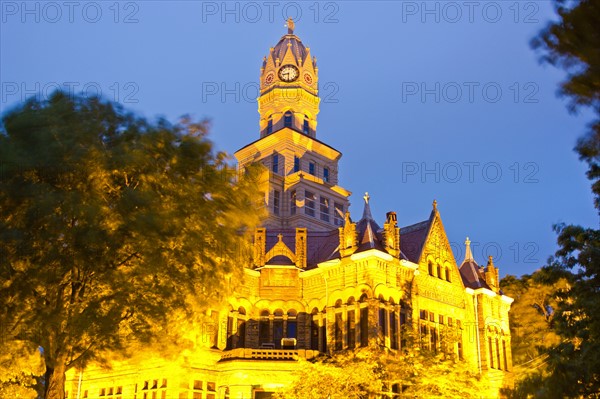 USA, Illinois, Paris, Historic courthouse. Photo : Henryk Sadura