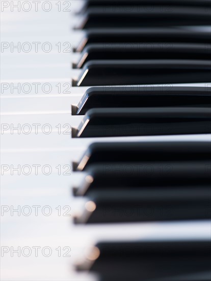 Close up of piano keys. Photo: Daniel Grill