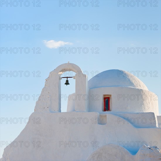Greece, Cyclades Islands, Mykonos, Paraportiani church.