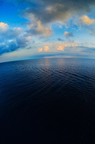 Aegean Sea horizon.