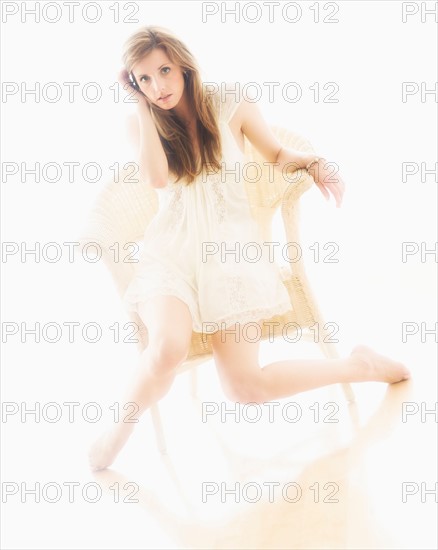 Sensual portrait of young woman. Photo : Daniel Grill