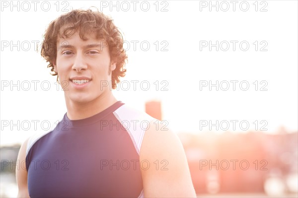 Portrait of young athlete. Photo : Take A Pix Media