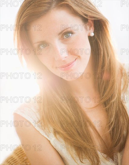 Sensual portrait of young woman. Photo : Daniel Grill