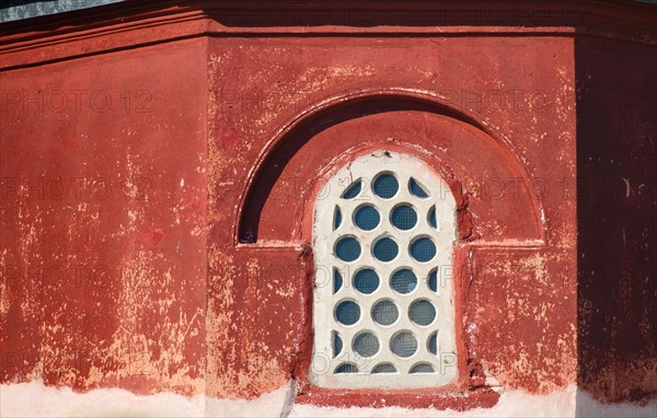 Turkey, Istanbul, Haghia Sophia window detail.