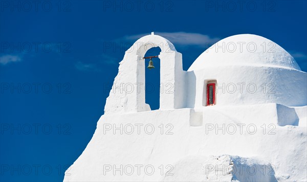 Greece, Cyclades Islands, Mykonos, Paraportiani church.