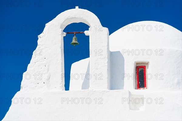 Greece, Cyclades Islands, Mykonos, Paraportiani church.