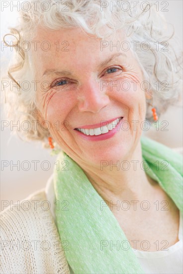 Portrait of senior woman. Photo : Daniel Grill