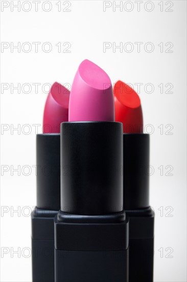 Studio shot of lipsticks. Photo : Winslow Productions